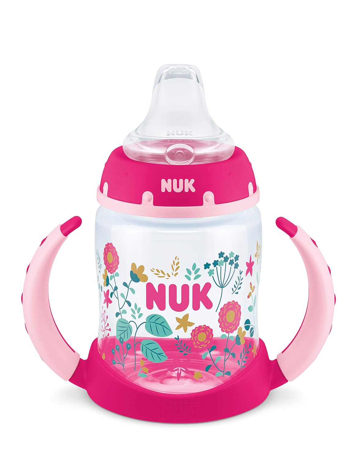 NUK Silicone Learner Cup - Animal Print - 5 oz - 2 ct