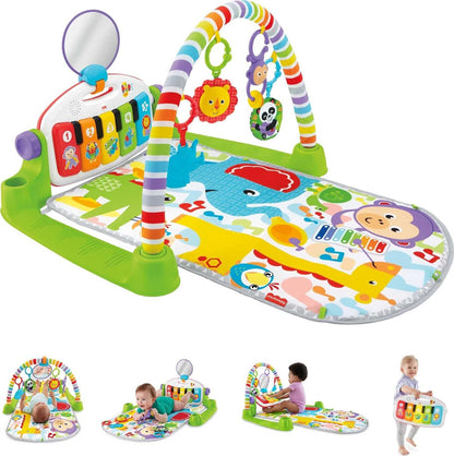 Fisher-Price Baby Bouncer Animal Wonders Jumperoo Activity Center With Music Lights Sounds And Developmental Toys