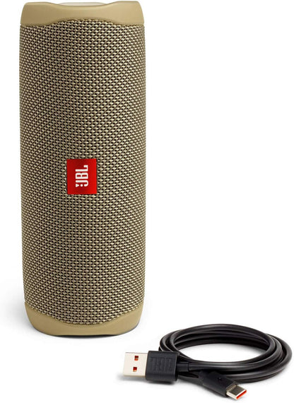 JBL FLIP 5, Waterproof Portable Bluetooth Speaker, Black, Small