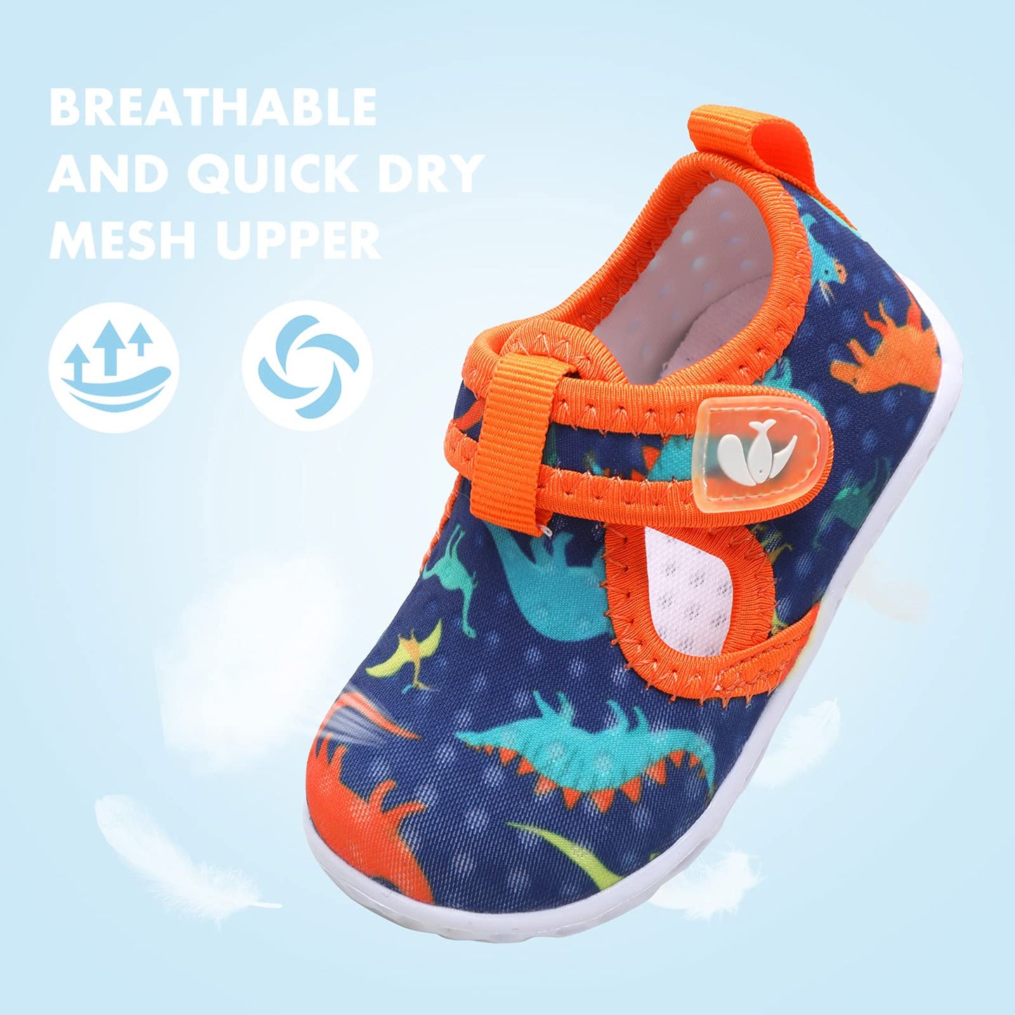 FEETCITY Baby Boys Girls Water Sport Shoes Barefoot Kids Aqua Socks Quick-Dry Beach Swim Pool Shoes