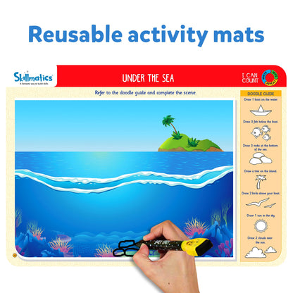 Skillmatics Preschool Learning Activity - Search and Find Megapack Educational Game, Perfect for Kids, Toddlers Who Love Toys, Art and Craft Activities, Gifts for Girls and Boys Ages 3, 4, 5, 6