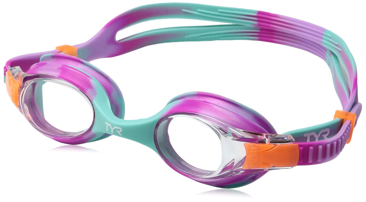 TYR Swimple Tie Dye Youth Swim Goggles