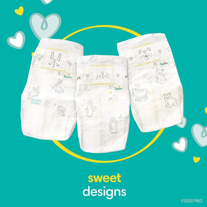 Pampers Swaddlers Diapers - Size 1, 164 Count (Pack of 1), Ultra Soft Disposable Baby Diapers