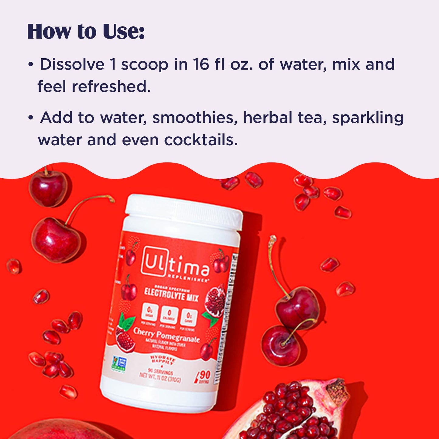 Ultima Replenisher Hydration Electrolyte Powder- 90 Servings- Keto & Sugar Free- Feel Replenished, Revitalized- Naturally Sweetened- Non- GMO & Vegan Electrolyte Drink Mix- Pink Lemonade