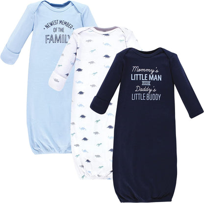 Hudson Baby baby-girls Cotton Gowns