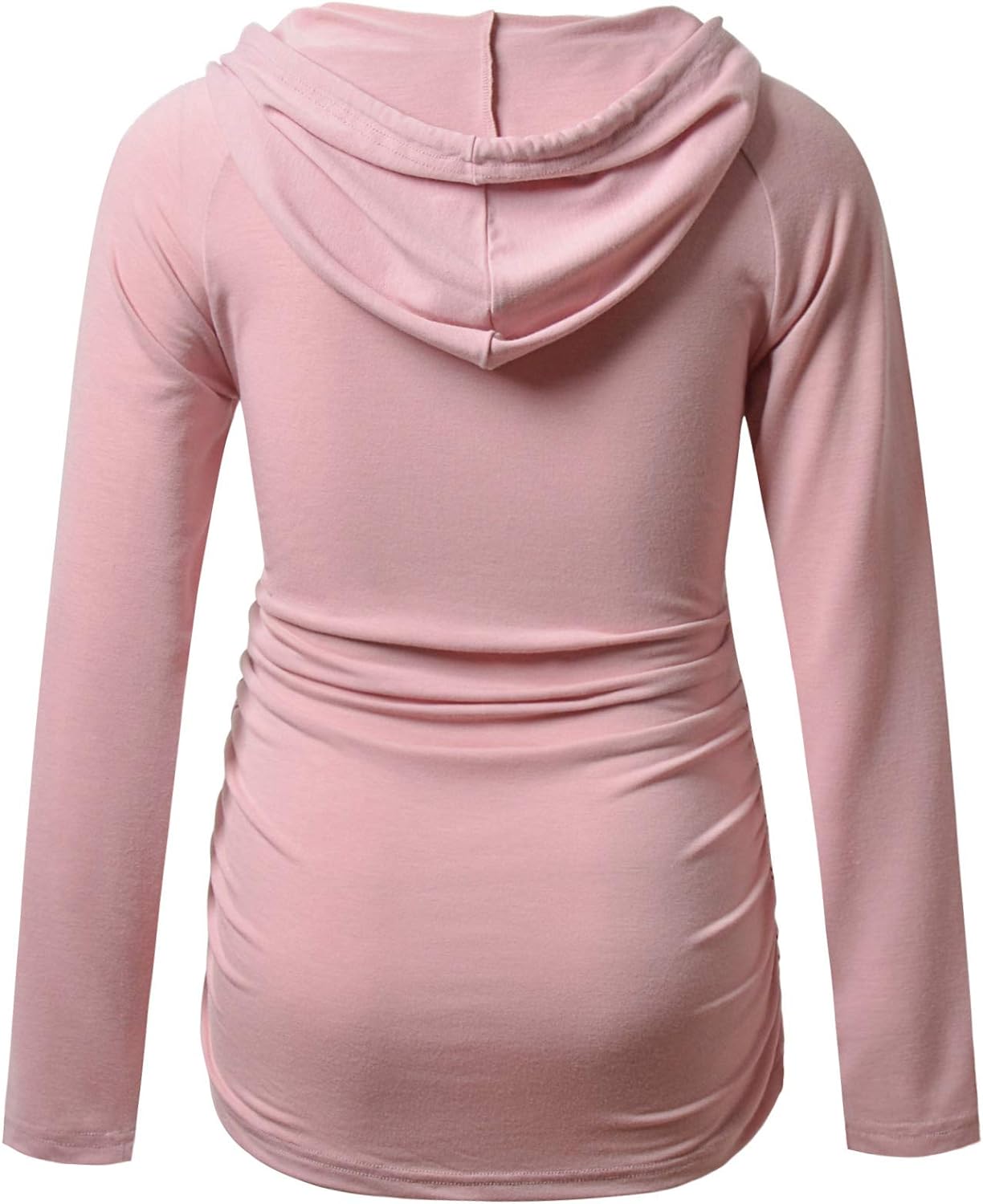 GINKANA Maternity Hoodie Long Sleeves Shirts Casual Maternity Top Pregnancy Sweatshirt Casual Clothes