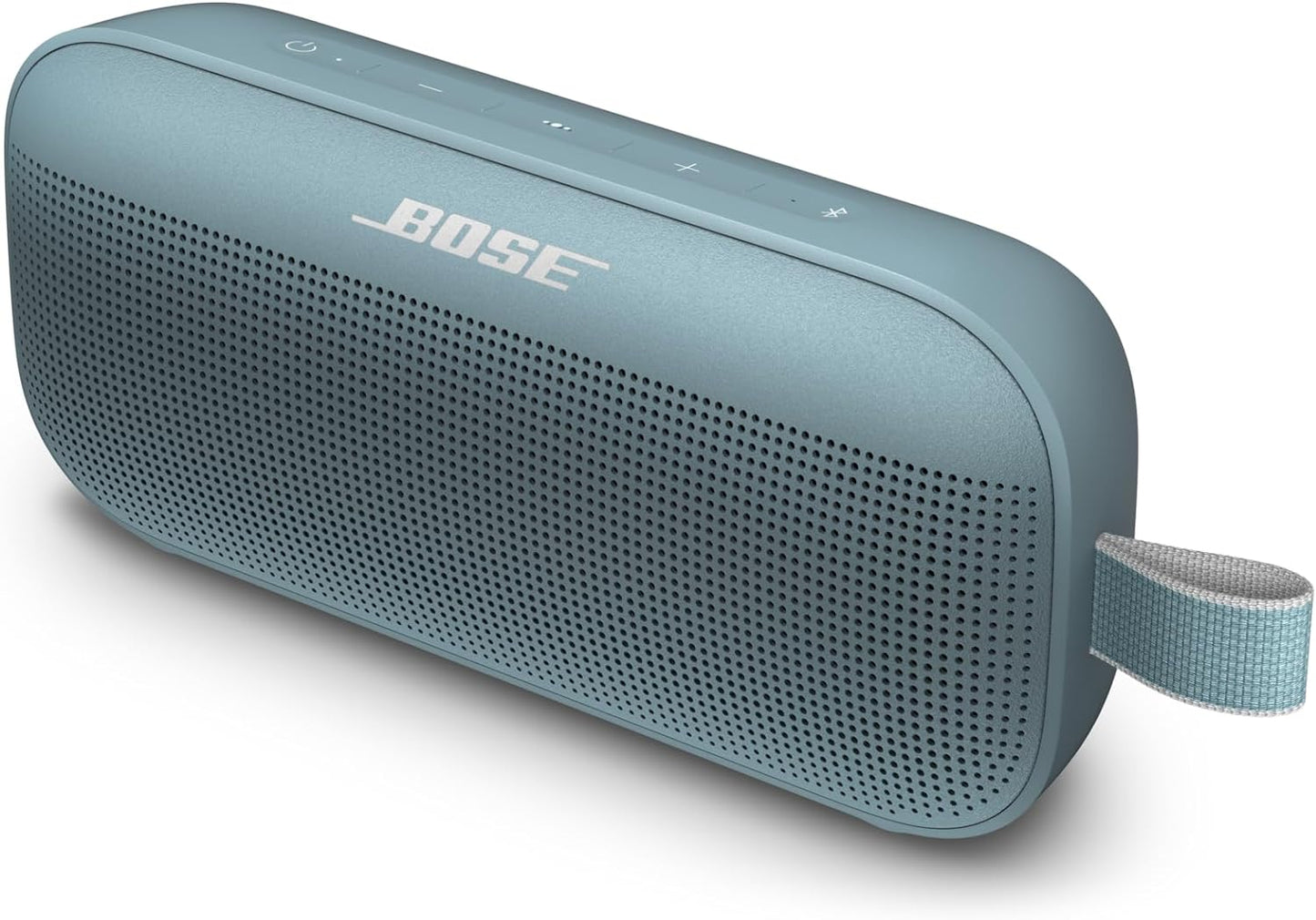 Bose SoundLink Flex Bluetooth Speaker, Portable Speaker with Microphone, Wireless Waterproof Speaker for Travel, Outdoor and Pool Use, Black