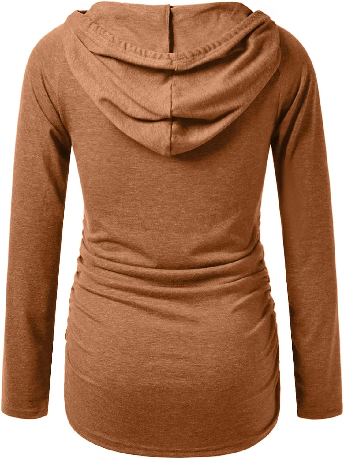 GINKANA Maternity Hoodie Long Sleeves Shirts Casual Maternity Top Pregnancy Sweatshirt Casual Clothes