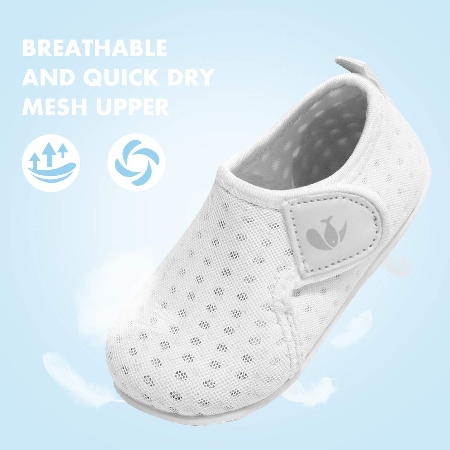 FEETCITY Baby Boys Girls Water Sport Shoes Barefoot Kids Aqua Socks Quick-Dry Beach Swim Pool Shoes