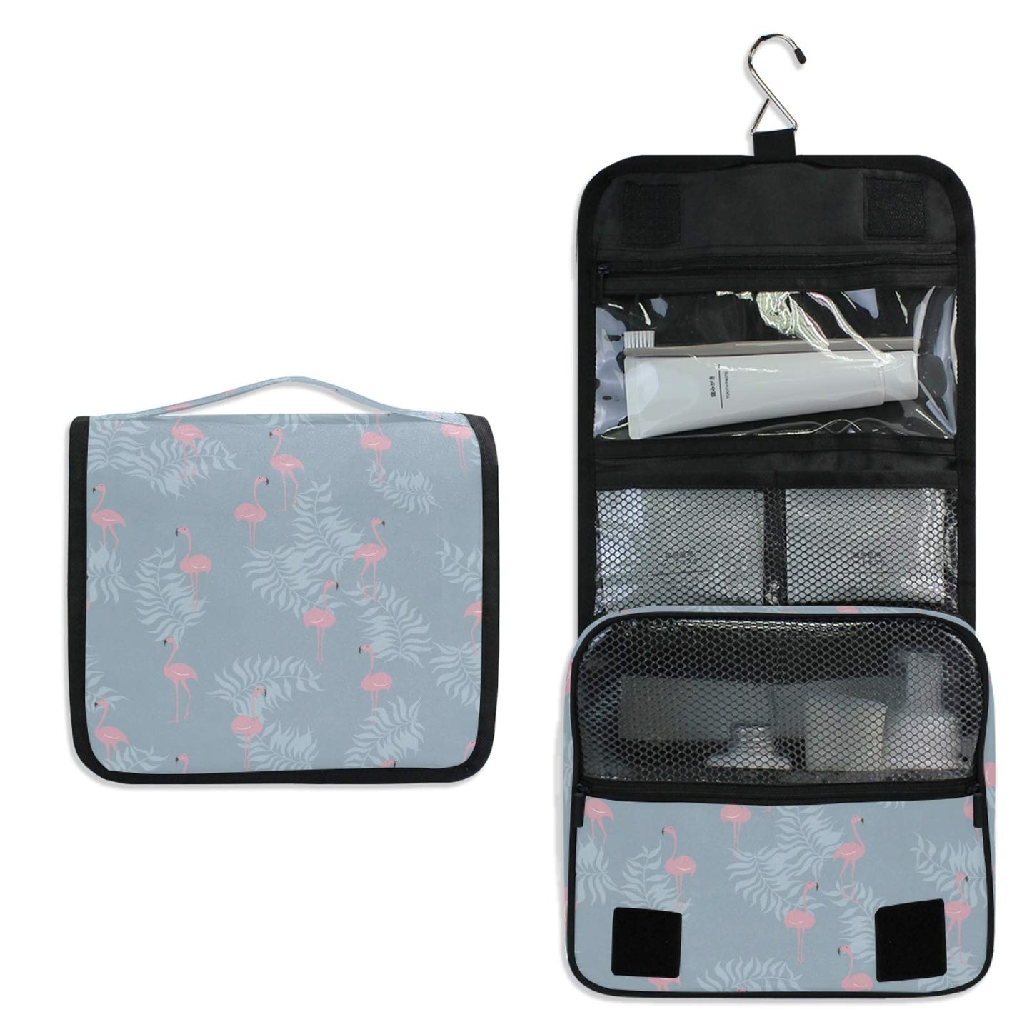 senya Hanging Travel Toiletry Bag Kit Makeup Case Cosmetics Organizer for Men Women