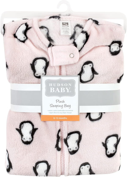 Hudson Baby Unisex BabyPlush Sleeping Bag, Sack, Blanket