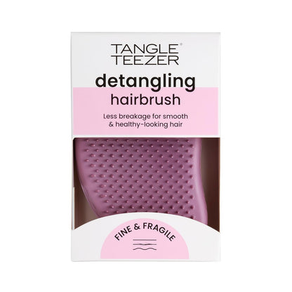 Tangle Teezer The Fine and Fragile Detangling Brush, Dry and Wet Hair Brush Detangler for Color-Treated, Fine and Fragile Hair, Mint Violet