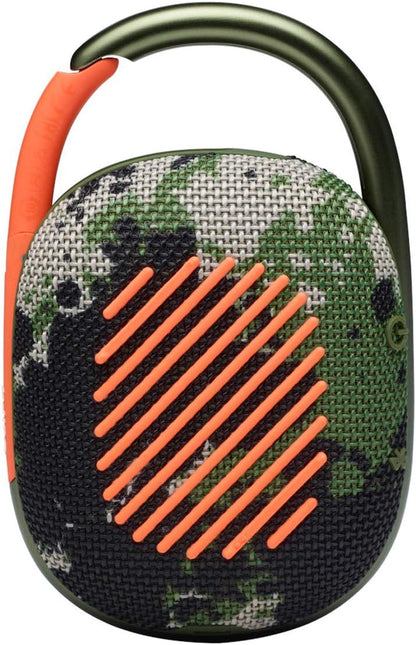 JBL Clip 4: Portable Speaker with Bluetooth, Built-in Battery, Waterproof and Dustproof Feature - Black (JBLCLIP4BLKAM)