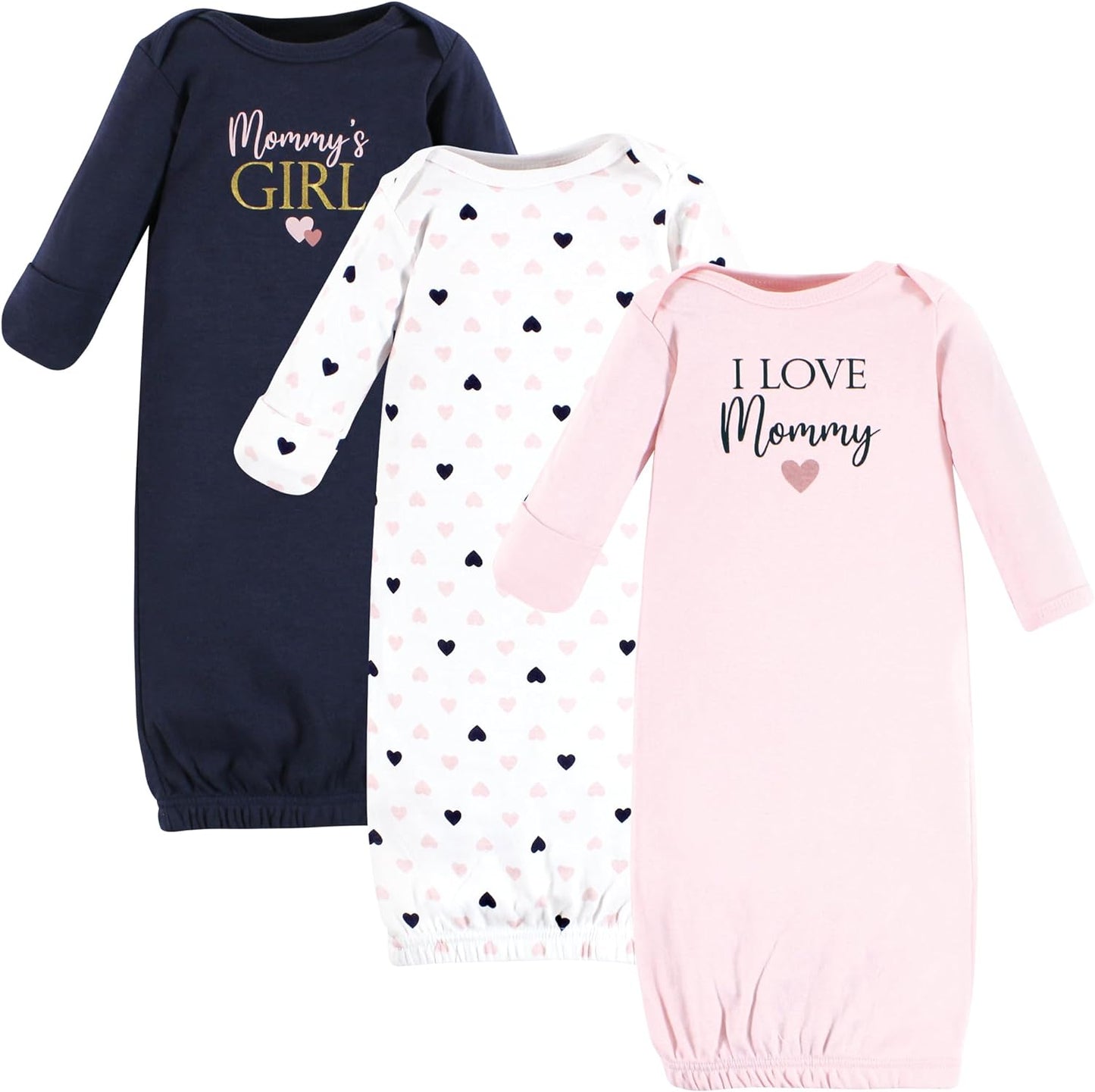 Hudson Baby baby-girls Cotton Gowns