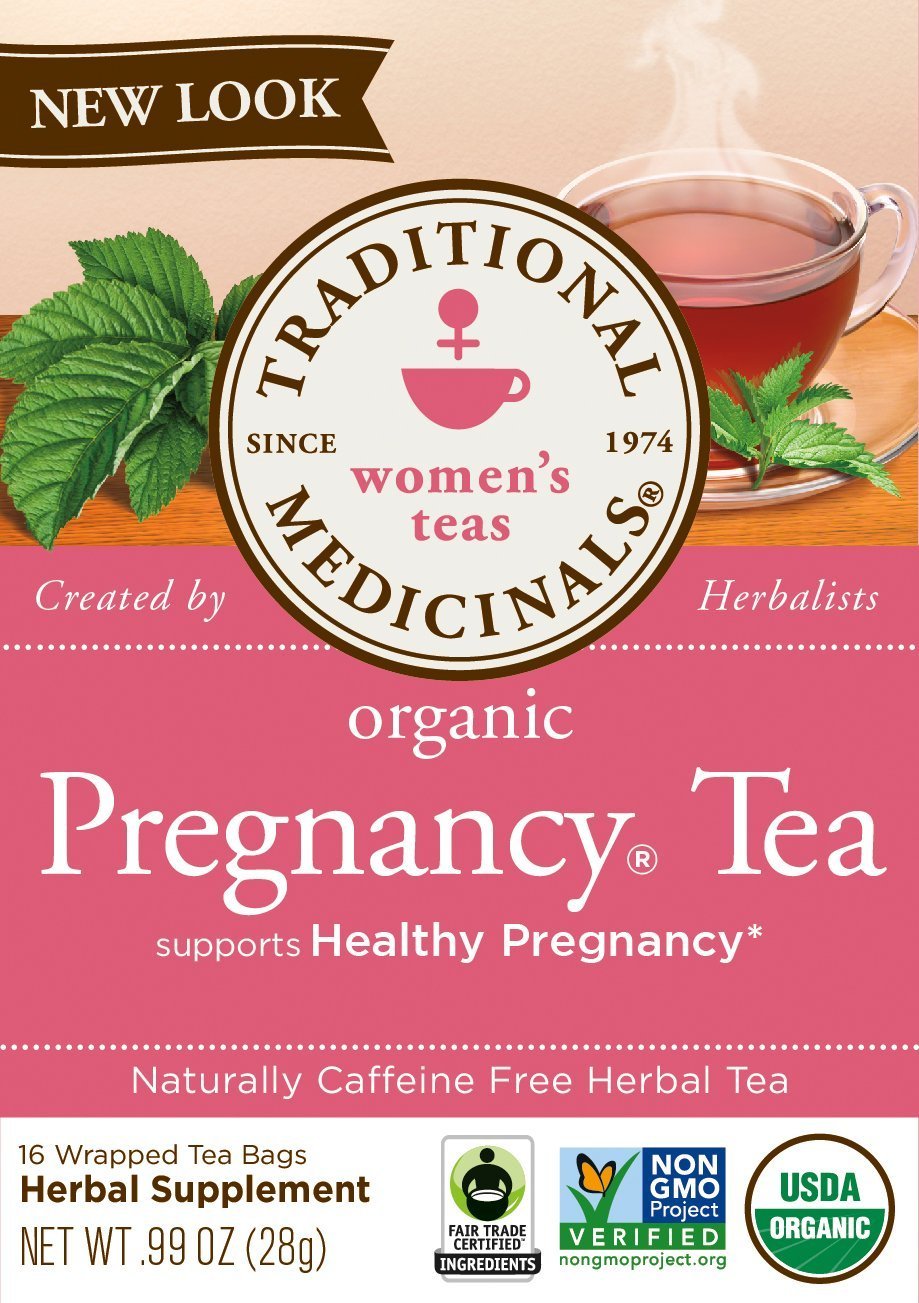 Traditional Medicinals Tea, Organic Mother's Milk, Promotes Healthy Lactation, Breastfeeding Support, 96 Tea Bags (6 Pack)