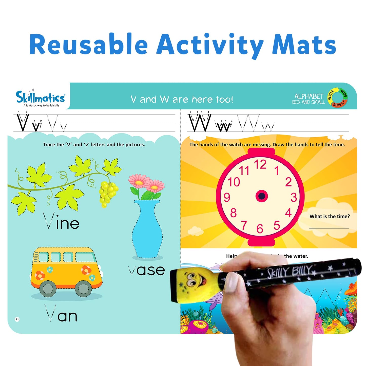 Skillmatics Preschool Learning Activity - Search and Find Megapack Educational Game, Perfect for Kids, Toddlers Who Love Toys, Art and Craft Activities, Gifts for Girls and Boys Ages 3, 4, 5, 6