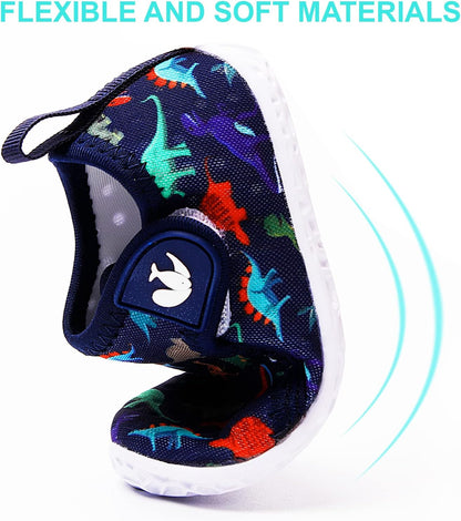 JIASUQI Baby Boys Girls Barefoot Swim Pool Water Shoes Beach Walking Sandals Athletic Sneakers