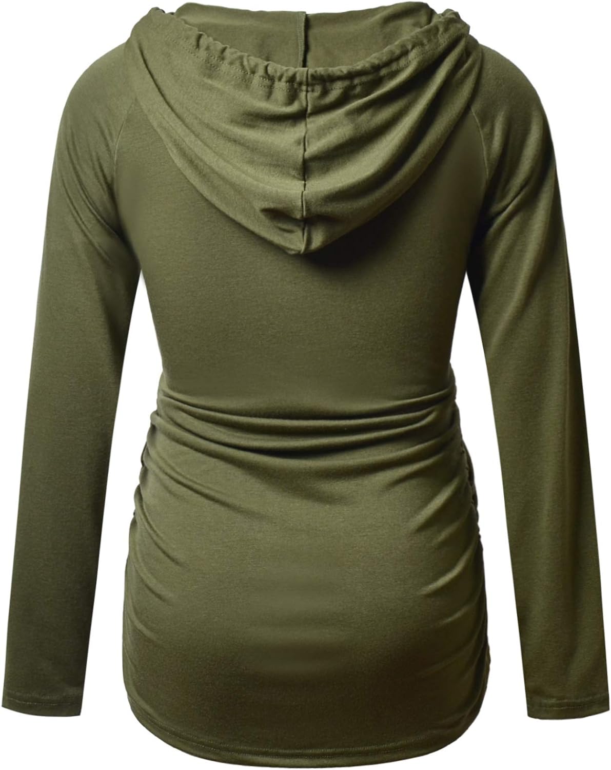 GINKANA Maternity Hoodie Long Sleeves Shirts Casual Maternity Top Pregnancy Sweatshirt Casual Clothes