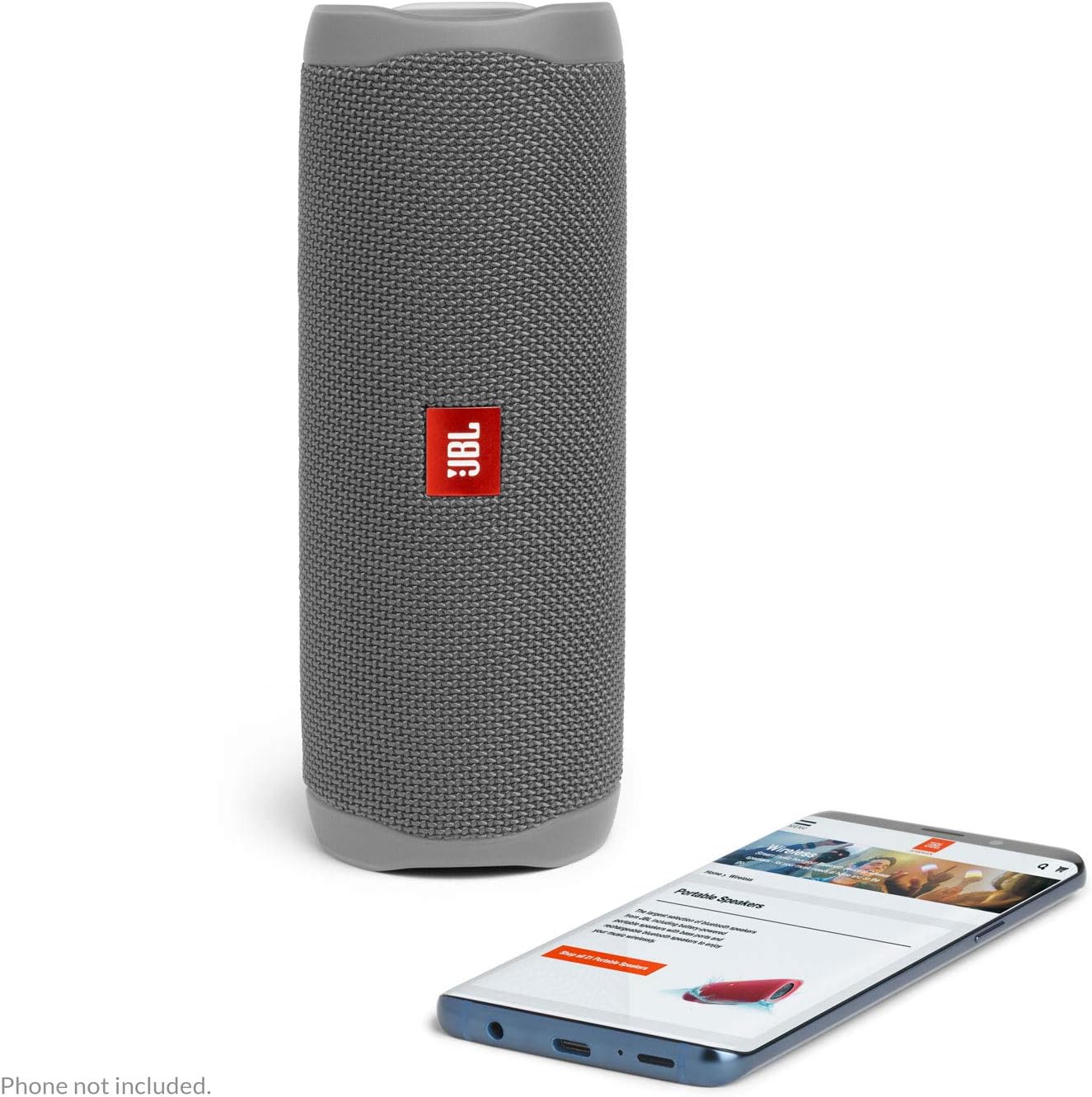 JBL FLIP 5, Waterproof Portable Bluetooth Speaker, Black, Small