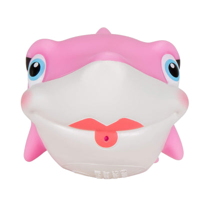 CoComelon Official Bath Squirters, Featuring JJ Character Toy (4” Tall) and 2 Sharks (4” Wide), Bath Time Fun Playset - Character Toys for Babies, Toddlers, and Kids