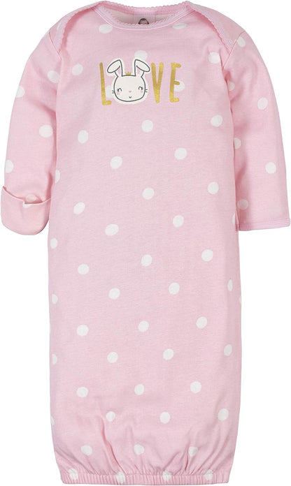 Gerber Baby Boy and Girls 4-Pack Sleeper Gown