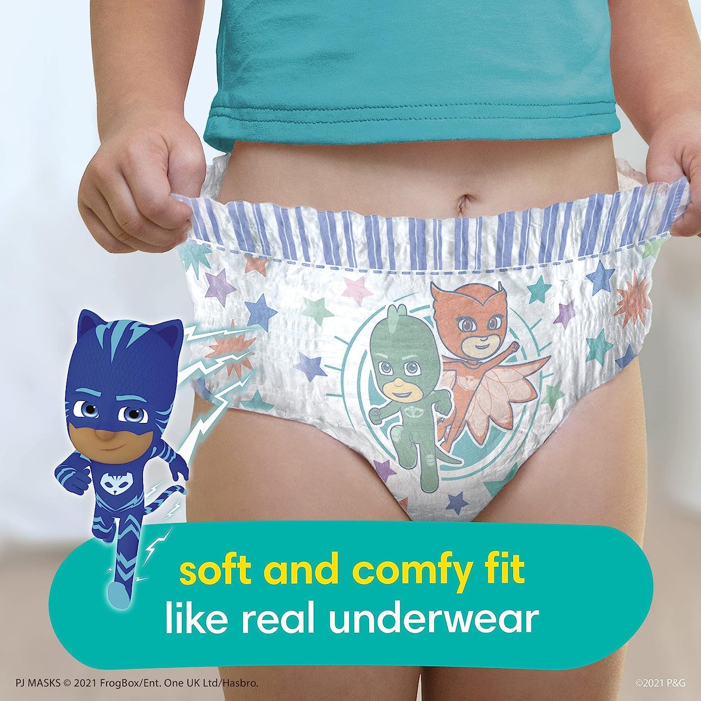 Pampers Easy Ups Girls & Boys Potty Training Pants - Size 3T-4T, 124 Count, My Little Pony Training Underwear