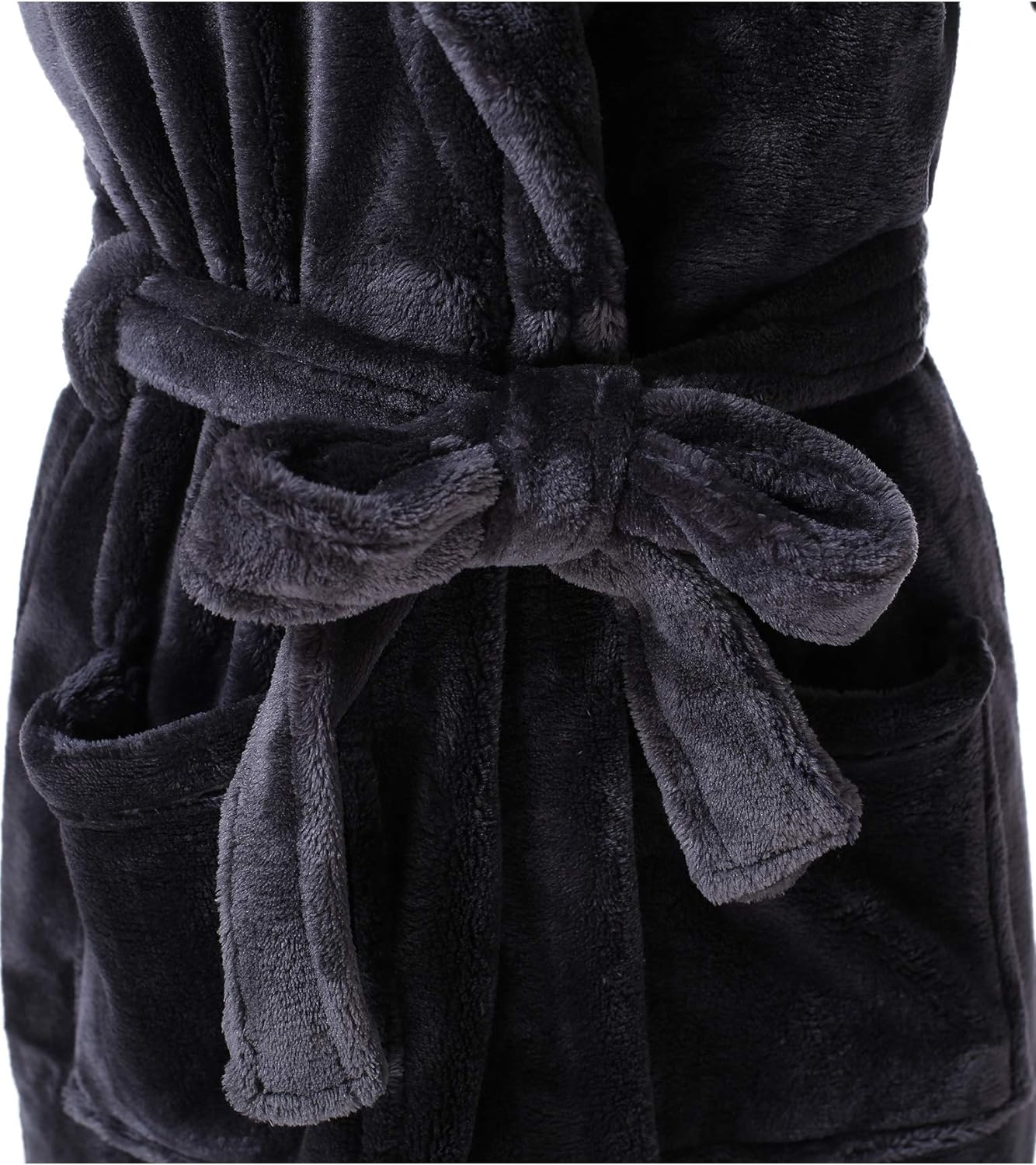 Richie House Women's Plush Soft Warm Fleece Bathrobe Robe RH1591