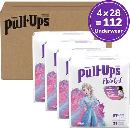 Pull-Ups New Leaf Girls' Disney Frozen Potty Training Pants, 2T-3T (16-34 lbs), 76 Ct