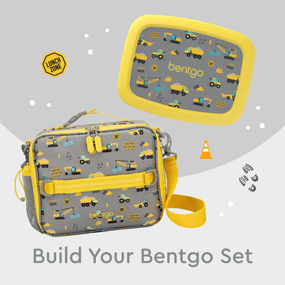 Bentgo® Kids Prints Leak-Proof, 5-Compartment Bento-Style Kids Lunch Box - Ideal Portion Sizes for Ages 3 to 7 - BPA-Free, Dishwasher Safe, Food-Safe Materials - 2023 Collection (Friendly Skies)…