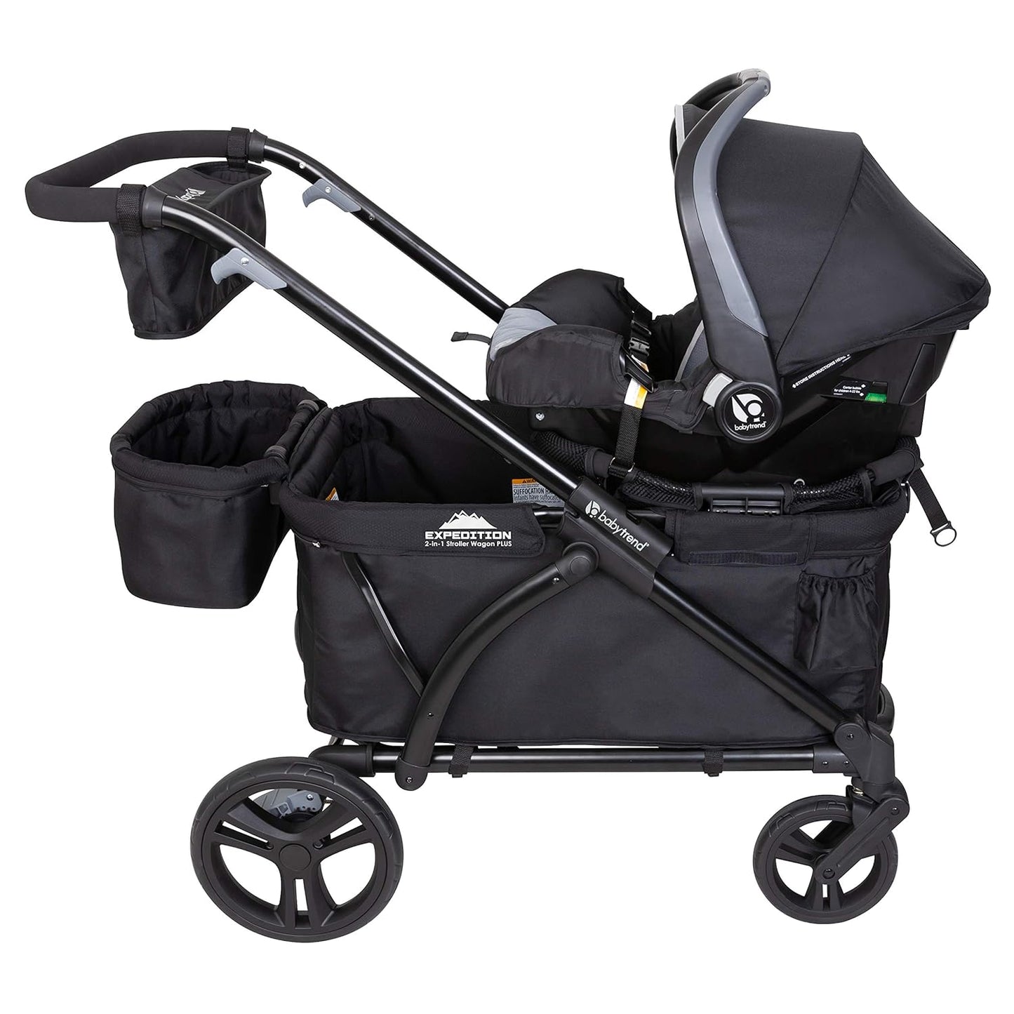 Baby Trend Expedition Stroller Wagon, Liberty Midnight