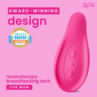 LaVie The Original Lactation Massager for Breastfeeding, Nursing, Pumping, Better Milk Flow, Reduced Discomfort (Teal)