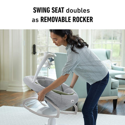 Graco, Soothe My Way Swing with Removable Rocker, Madden