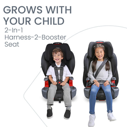 Britax Grow with You ClickTight Harness-2-Booster Car Seat, Cool N Dry - Cool Flow Moisture Wicking Fabric