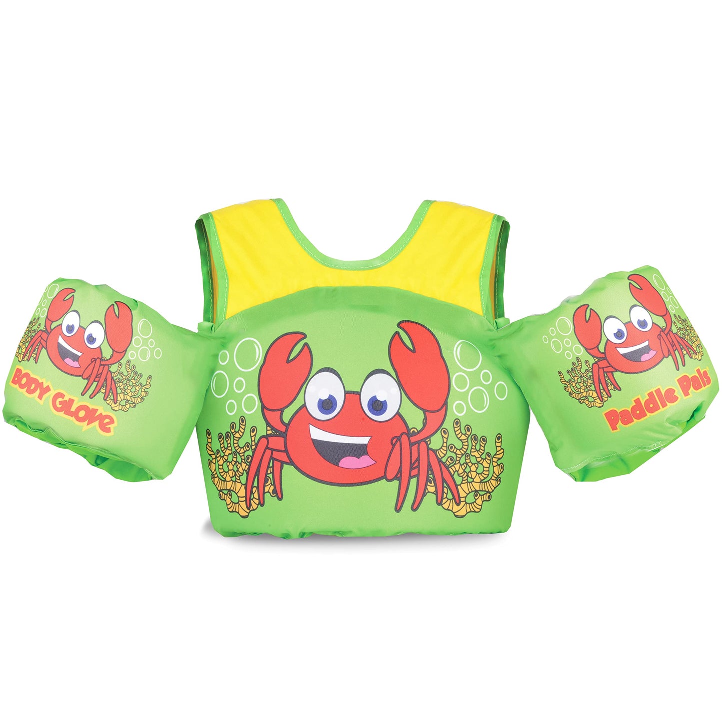 Body Glove Paddle Pals Life Jacket - The Safest Patented U.S. Coast Guard Approved Kids Swim Vest 33-55 LBS