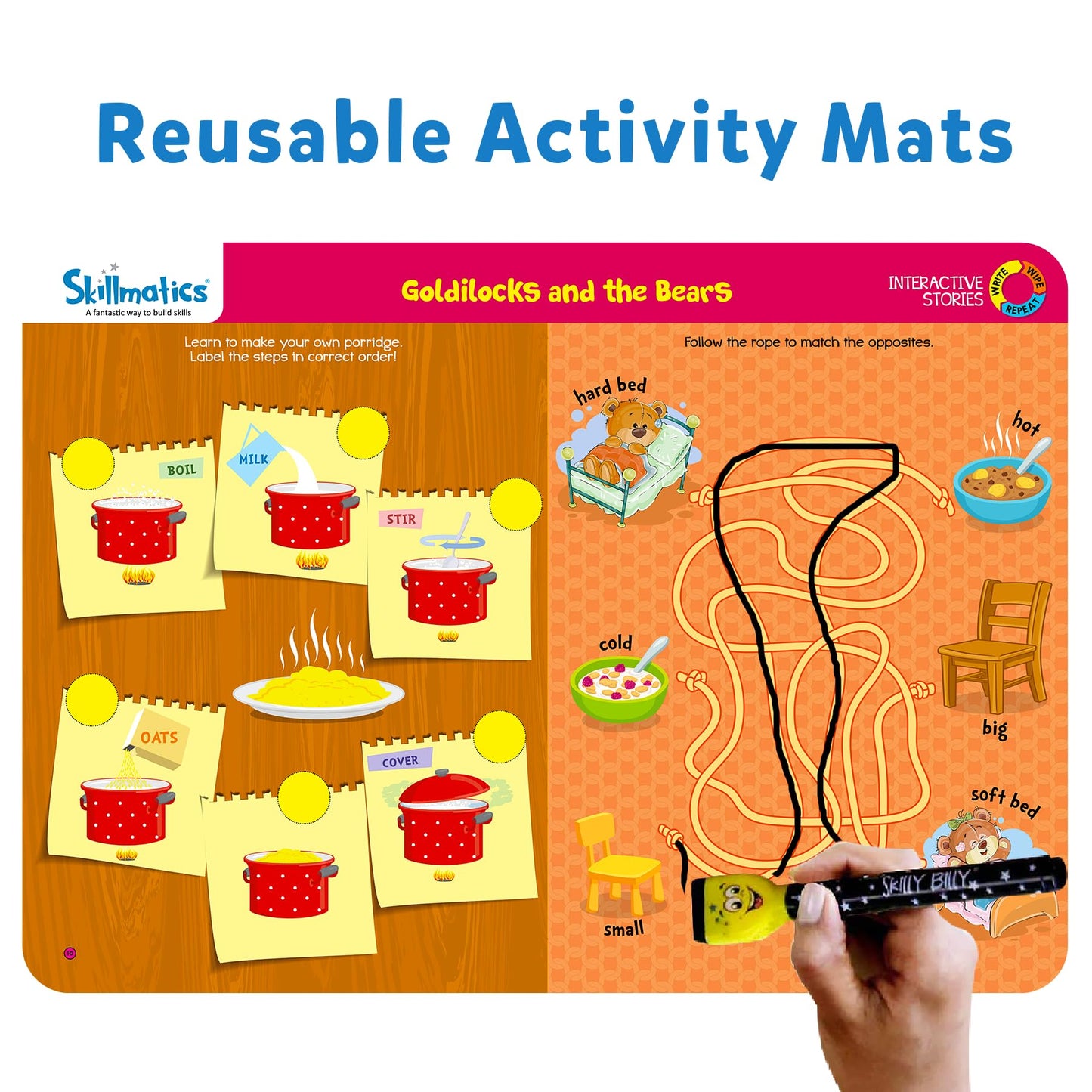 Skillmatics Preschool Learning Activity - Search and Find Megapack Educational Game, Perfect for Kids, Toddlers Who Love Toys, Art and Craft Activities, Gifts for Girls and Boys Ages 3, 4, 5, 6