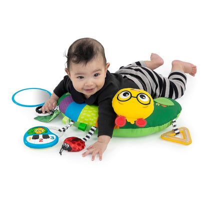 Baby Einstein Flip For Art High Contrast Floor Activity Mirror with Take Along Cards, Tummy Time Play, Newborn+