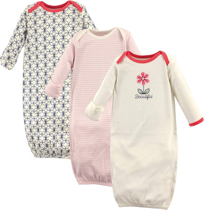 Touched by Nature Unisex Baby Organic Cotton Gowns