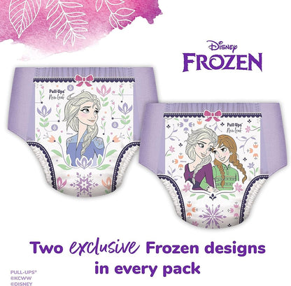 Pull-Ups New Leaf Girls' Disney Frozen Potty Training Pants, 2T-3T (16-34 lbs), 76 Ct