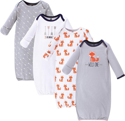 Hudson Baby baby-girls Cotton Gowns