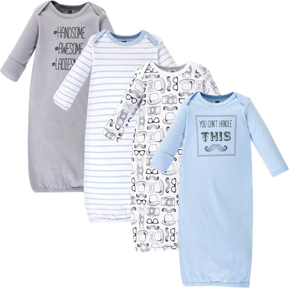 Hudson Baby baby-girls Cotton Gowns