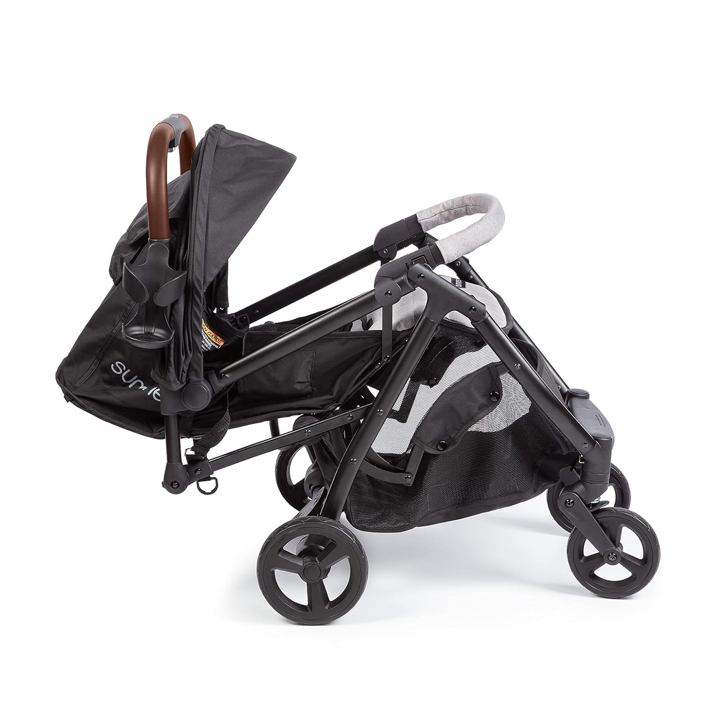 Summer Infant 3Dquickclose CS+ Compact Fold Stroller – Lightweight Stroller with Oversized Canopy, Extra-Large Storage and Compact Fold