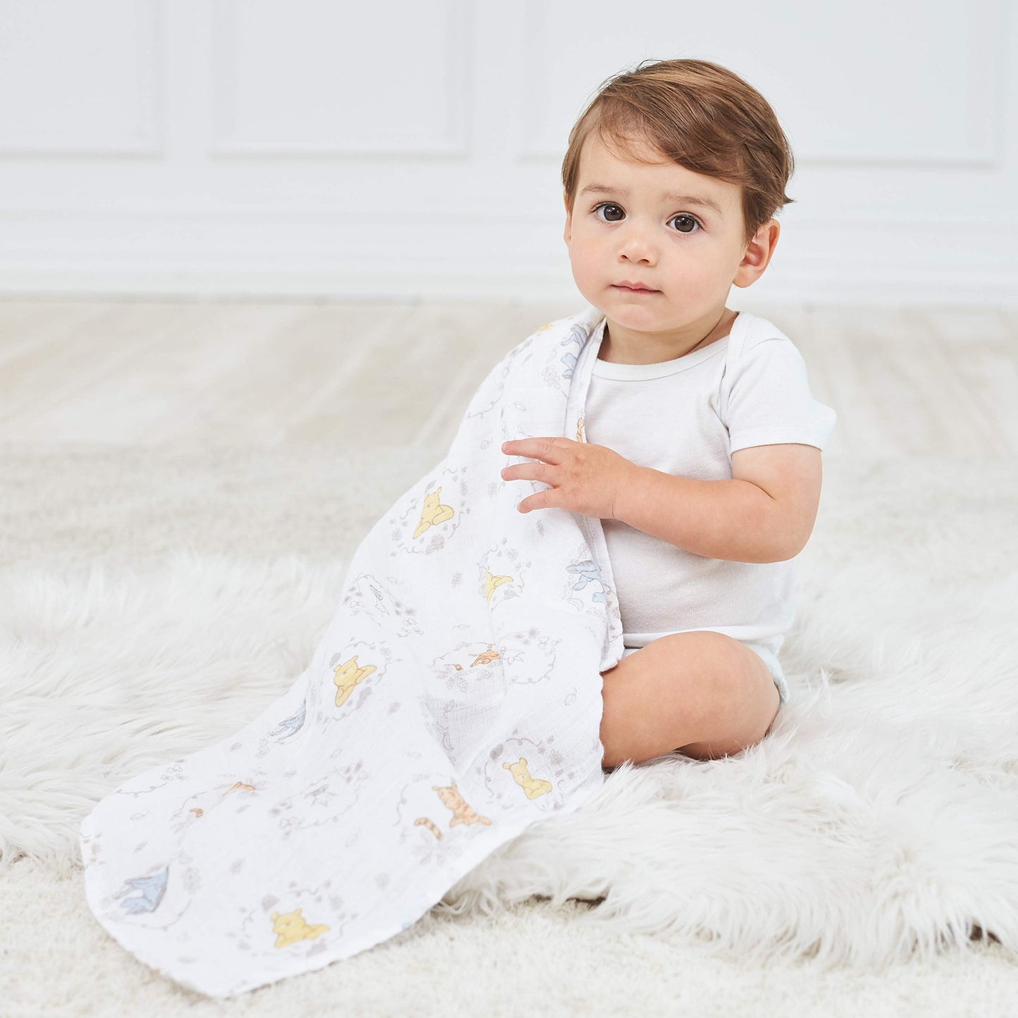 essentials cotton muslin swaddle 4-pack