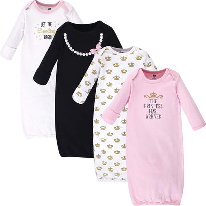 Hudson Baby baby-girls Cotton Gowns