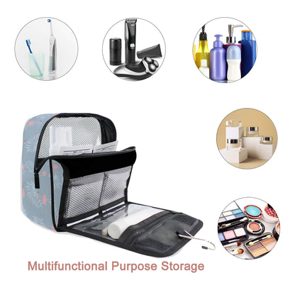 senya Hanging Travel Toiletry Bag Kit Makeup Case Cosmetics Organizer for Men Women