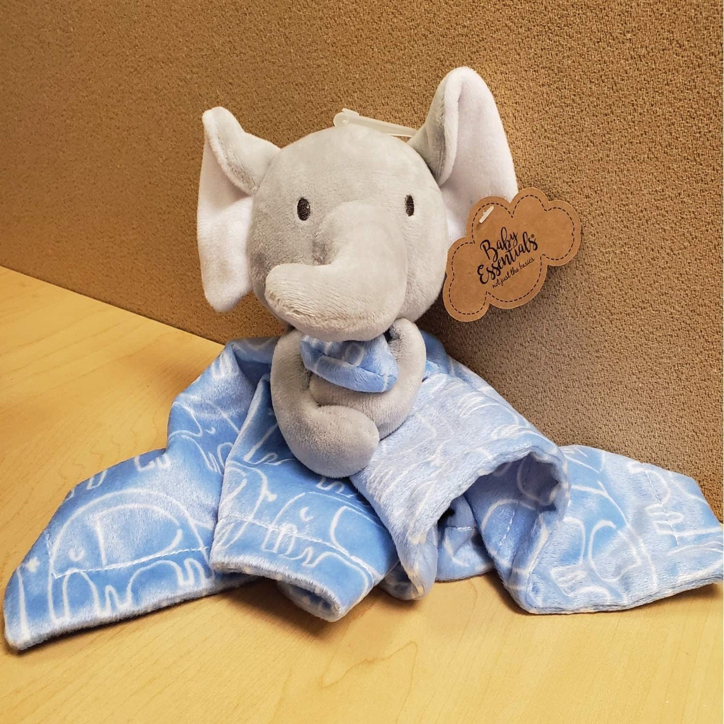 Minky Animal Snuggler Lovey Blanket for Kids, Babies, Boys, Girls, Gender Neutral Security Blanket with Stuffed Animal (Freckled Fawn)