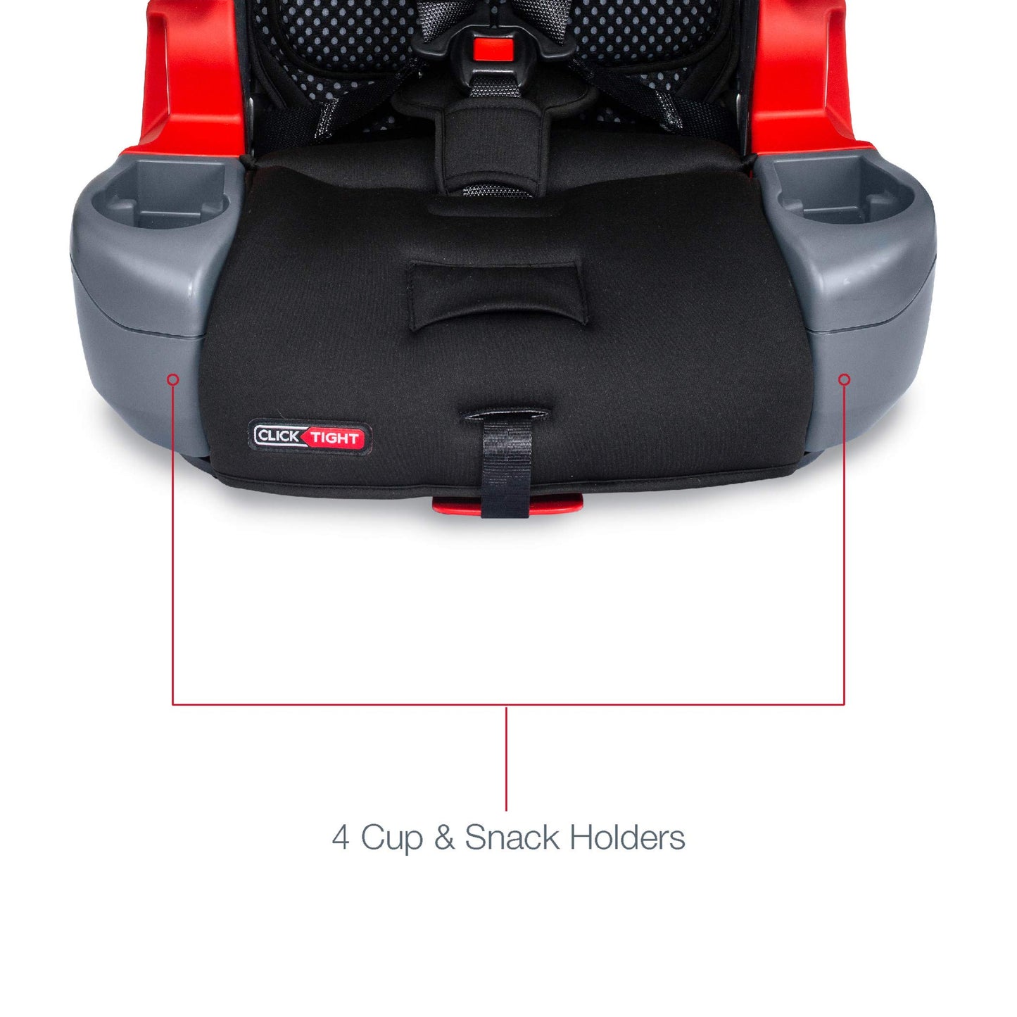 Britax Grow with You ClickTight Harness-2-Booster Car Seat, Cool N Dry - Cool Flow Moisture Wicking Fabric