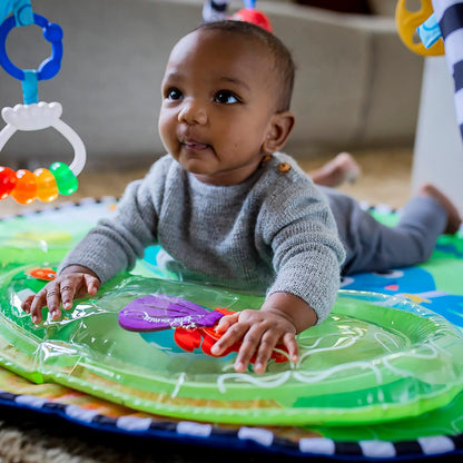 Baby Einstein 4-in-1 Kickin' Tunes Music and Language Play Gym and Piano Tummy Time Activity Mat