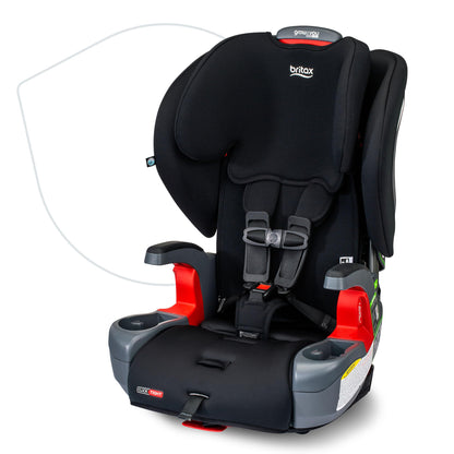 Britax Grow with You ClickTight Harness-2-Booster Car Seat, Cool N Dry - Cool Flow Moisture Wicking Fabric