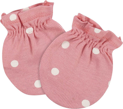 Gerber Baby Girls' Cap and Mitten Sets