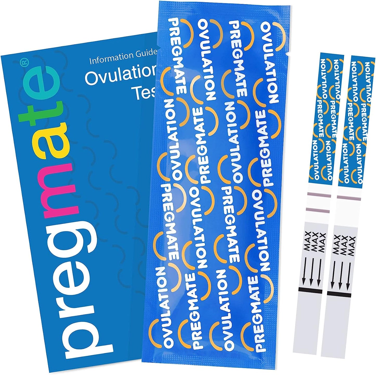 Pregmate 100 Ovulation and 50 Pregnancy Test Strips Predictor Kit